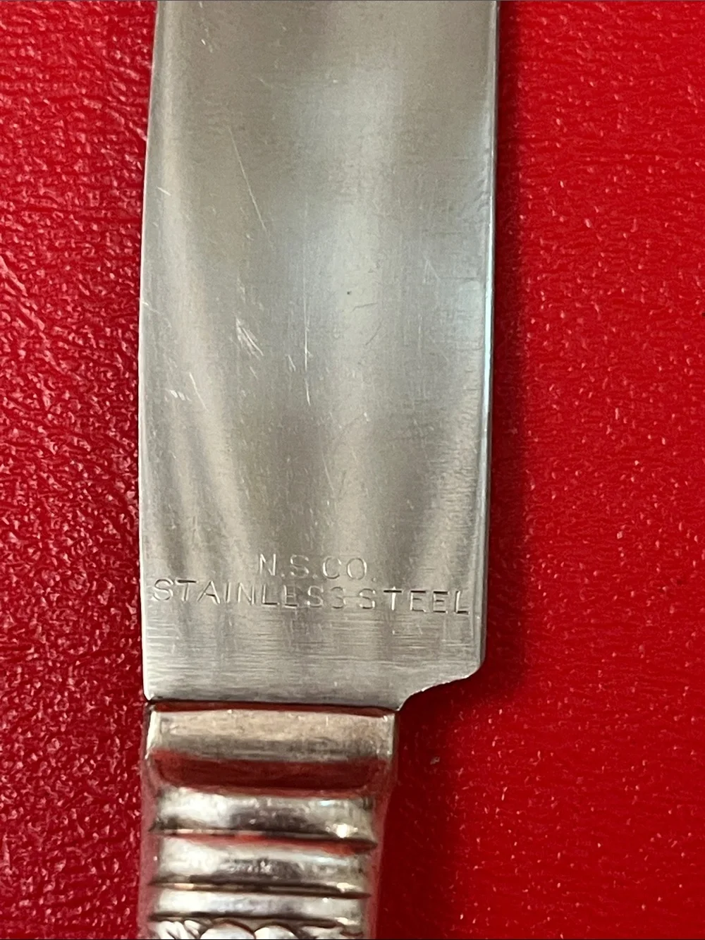 National silver co 4 piece of Knives 9.5”L